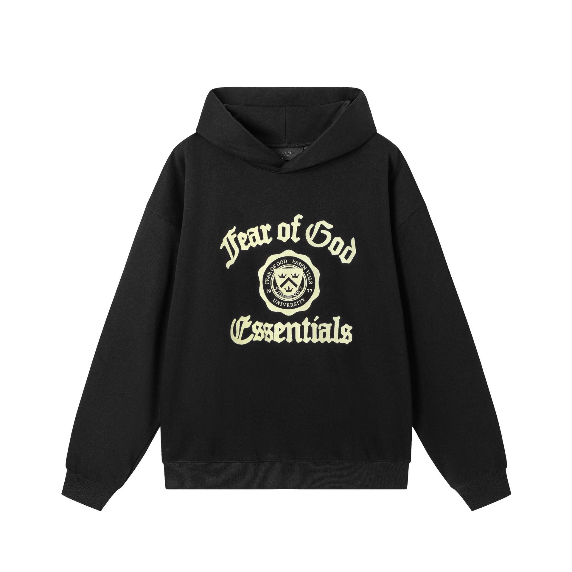 Cutton Letters Fleece-Lined Surplus Essentails American Limited Hooded Sweatshirts For Men And Woment