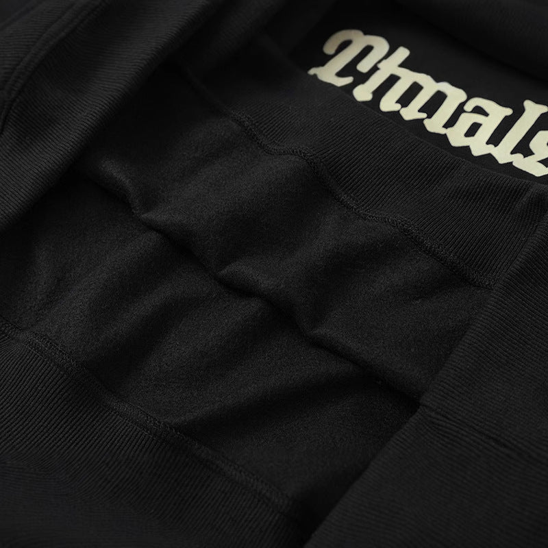 Cutton Letters Fleece-Lined Surplus Essentails American Limited Hooded Sweatshirts For Men And Woment